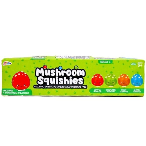 2 for $25 - Mushroom Stress & Sensory Balls - Colorful Waterbead Palz - 4 Pack - Picture 5 of 6